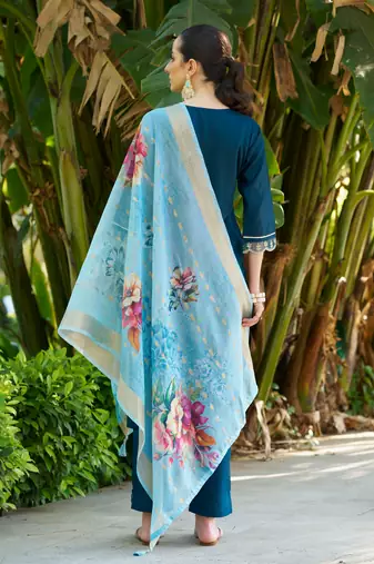  women kurta and pant viscose rayon fabric