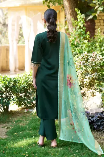  women kurta and pant viscose rayon fabric