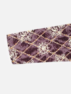 women purple viscose rayon ethnic motifs embroidered straight kurta 5