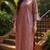 women grey cotton ethnic motifs printed straight kurta