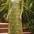 women olive viscose rayon quirky embroidered straight kurta