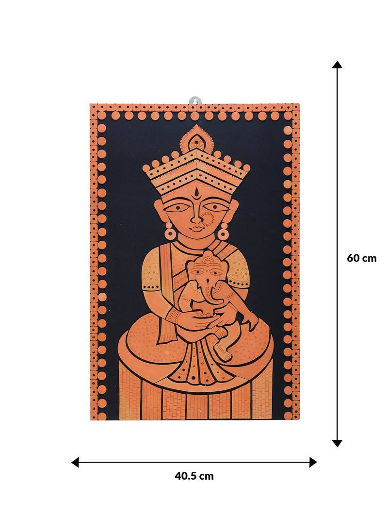  SOWPEACE Terracotta Abstract Motherhood Glory Wall Art - Elegant Home Decor