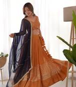 Dandelion Mustard Lehenga Set
