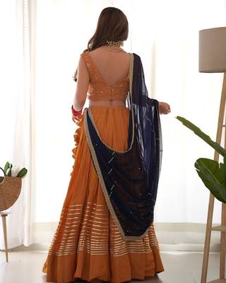 Dandelion Mustard Lehenga Set 2