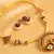 Gorgeous Peacock Pendant Temple Necklace Set