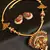 Gorgeous Peacock Pendant Temple Necklace Set