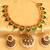GORGEOUS KERALA STYLE JHUMKKA PENDANT NECKLACE SET DJ29606