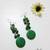 Fashion Earrings - Green
