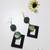 Fashion Earrings - Black