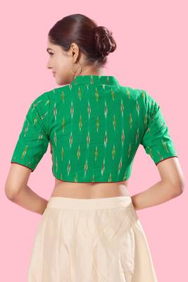 Multicolour Cotton Printed Readymade Blouse 3