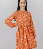 floral printed dress