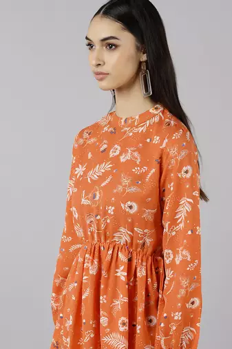 floral printed dress