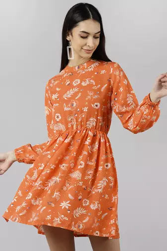 floral printed dress