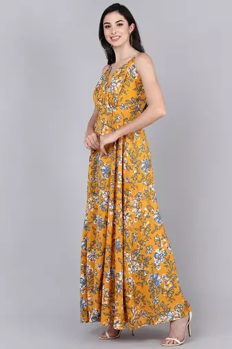 floral printed dress