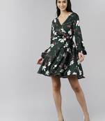 women floral printed dress