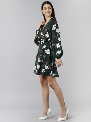 women floral printed dress 3