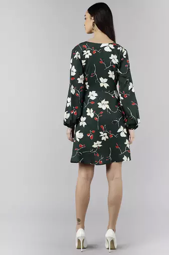 women floral printed dress