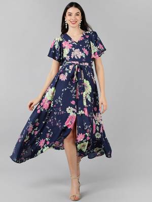 floral printed dress 1