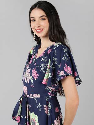 floral printed dress 2