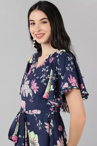 floral printed dress