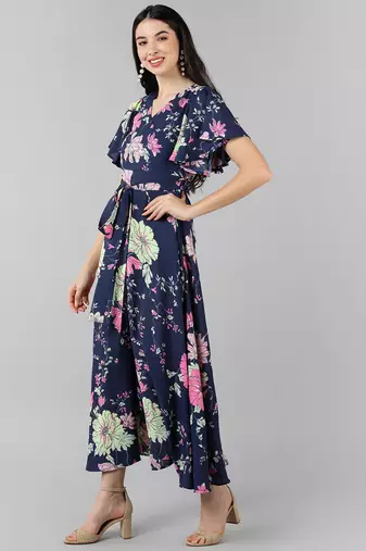 floral printed dress
