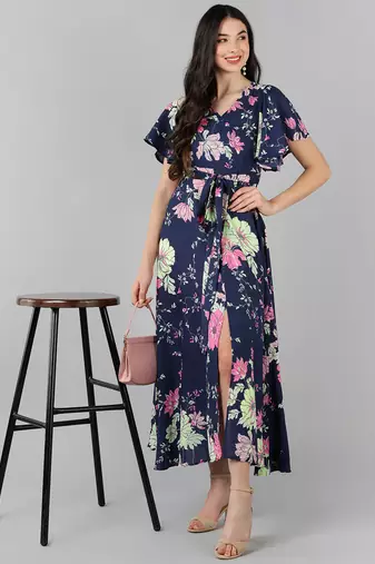 floral printed dress