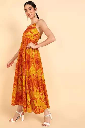 cotton dyed dress