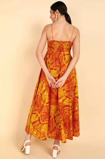 cotton dyed dress