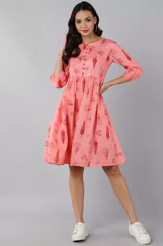 cotton printed dresses