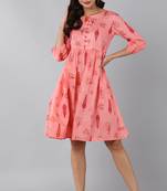 cotton printed dresses