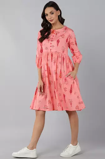 cotton printed dresses