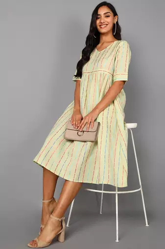cotton printed dresses