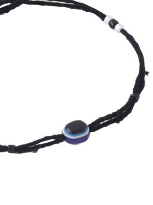  unisex set of 2 black evil eye rakhi with roli chawal 2