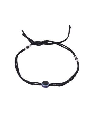  unisex set of 2 black evil eye rakhi with roli chawal 3