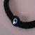 Nvr unisex black evil eye rakhi with roli chawal
