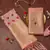 Peach soft banarasi silk zari woven design dress material