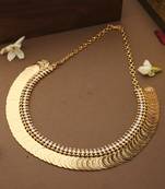 Gold Plated Motif Necklace