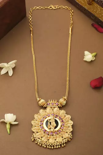 Krishna Motif Necklace
