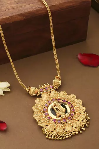 Krishna Motif Necklace