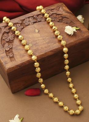 Gold Beaded Necklace 1
