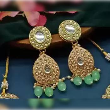  Tradtional Gold Plated Bridal Kundan Choker Wedding Earring Necklace Jewellery Set 2