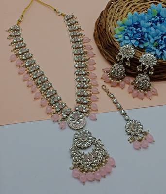  Tradtional Gold Plated Bridal Kundan Choker Wedding Earring Necklace Jewellery Set 1