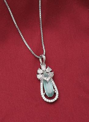 Sea Green Stone Necklace 1