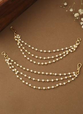 Set of Ear Cuffs in White Gold 3