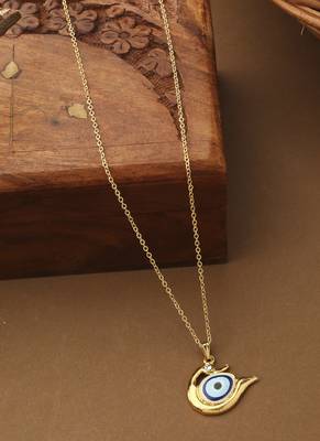 Long Evil Eye Pendant 2