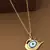 Long Evil Eye Pendant