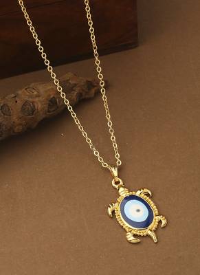 Evil Eye Turtle Pendant 1