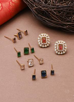 Changeable Necklace With Earrings In Different Colours 2