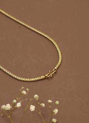 Swan Yellow Gold Necklace 3