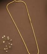Yellow Gold Chain For Traditional Look
